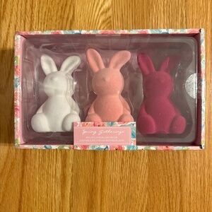 Spring Gatherings Set of 3 Small Porcelain Easter Bunnies